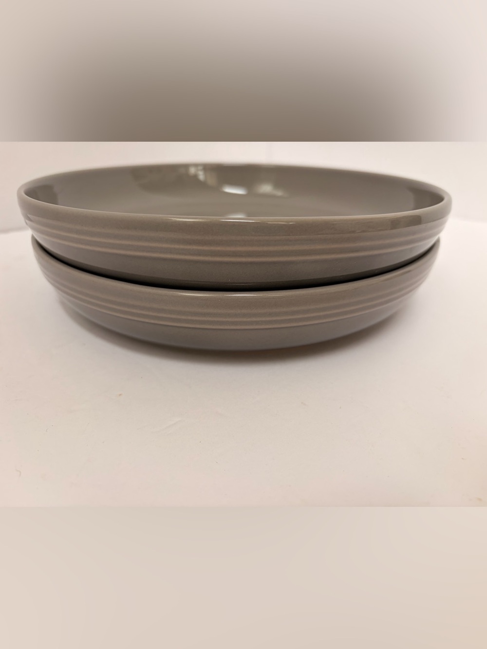 Le Creuset Taupe Ceramic Bowls - Set of 2